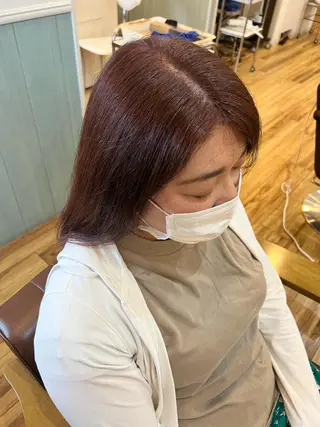 ロング カラー 🐰ハイトーンカラー 畠山 渡🐰のヘアスタイル