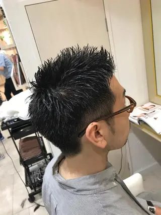 ショート Ash 中岡ゆうたのヘアスタイル