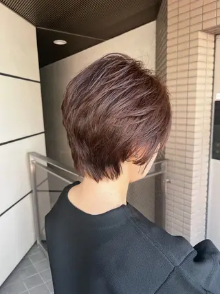 ショート カラー 🍀ナガヤマ ヒデアキ🍀のヘアスタイル