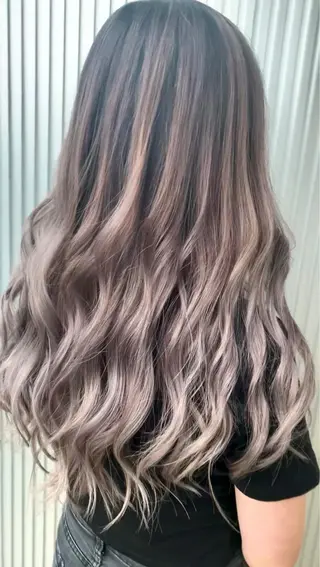 セミロング 小川 修平のヘアスタイル