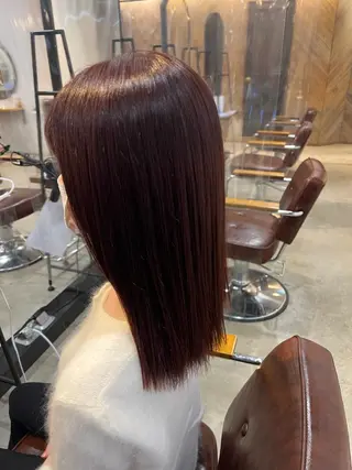 セミロング beleefric 🩵チセのヘアスタイル