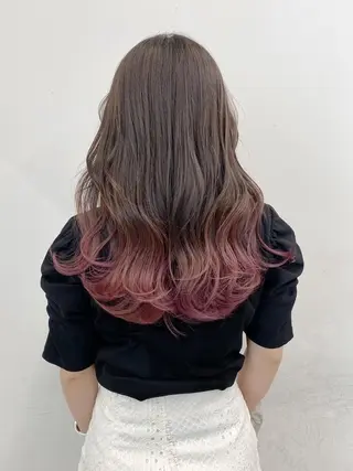 カラー ロング 【公式】amble luxe 中野のヘアスタイル