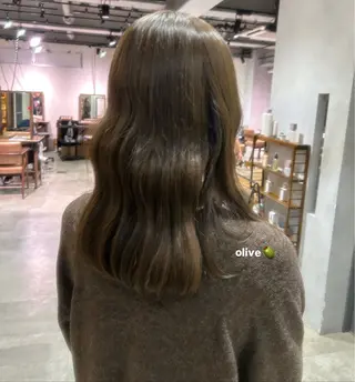 ミディアム おしゃれボブ/暖色 カラー🧶いろはのヘアスタイル