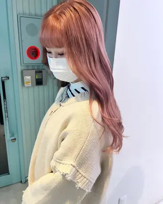 ロング カラー ヘアアレンジ 愛されカラー🩷 はるなのヘアスタイル