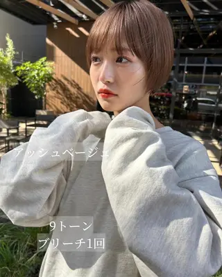 ショート 河原 亮のヘアスタイル