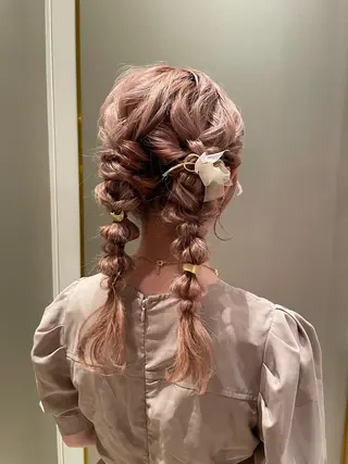 ヘアアレンジ ヘアアレンジ 🌿あがりれいなのその他イメージ