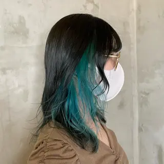 セミロング カラー レイヤー特化🪽 yuka【高円寺】のヘアスタイル