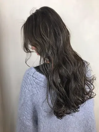 ロング カラー BROCANTE立川 karasawa.nのヘアスタイル