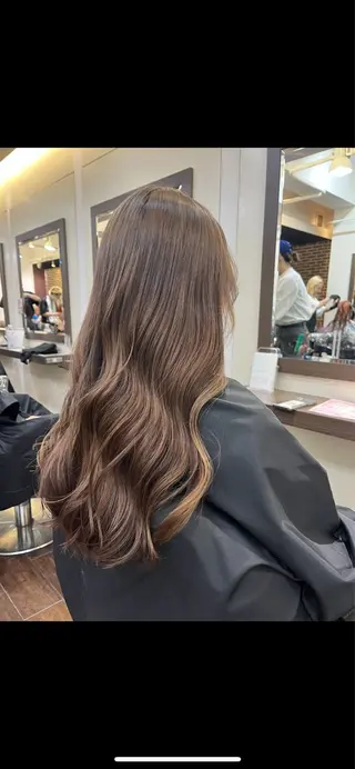 カラー カットパーマ 🌀あさみのヘアスタイル