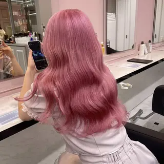 セミロング カラー ♥️韓国ヘア レイヤー♥️ゆりのヘアスタイル
