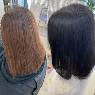 ミディアム カラー ✨ミニボブ特化✨ ✂︎Raimu✂︎のヘアスタイル