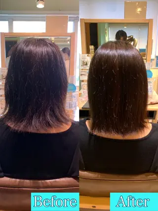 ミディアム パーマ メンズパーマ&メンズ 縮毛矯正/平野/渋谷のヘアスタイル