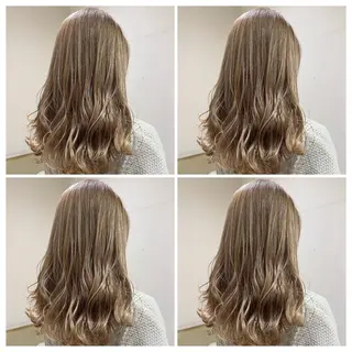 ロング カラー 髪質改善 艶髪矯正 エクステ かいり✂️のヘアスタイル