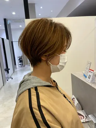 ショート 廣庭 勇人のヘアスタイル