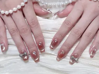 ネイル 🎀ゆうず 𝜗𝜚 ྀིのネイルデザイン