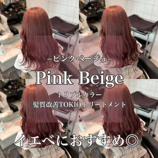ロング カラー 韓流トレンドヘア 🎀RINAKO🎀のヘアスタイル