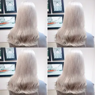 ミディアム カラー Minami. 🩵 再現性特化ヘアのヘアスタイル