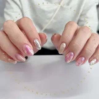 ネイル サメ猫 マーヤのネイルデザイン