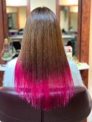 ロング カラー ✂︎中山竜哉✂︎ 川崎スタイリストのヘアスタイル