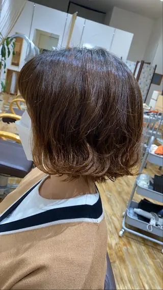 カラー パーマ 堀 大輔のヘアスタイル