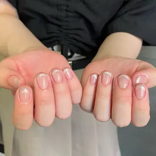 ネイル By moonネイル 🌷ワンホン/韓国風のネイルデザイン