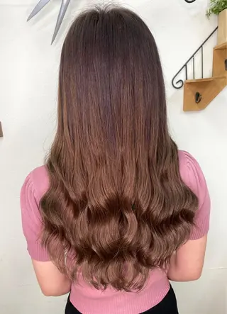 ロング カラー MAKO ❤️🔥NEXTのヘアスタイル