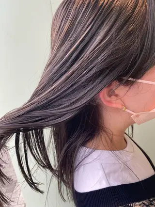 セミロング 吉田 翔太のヘアスタイル