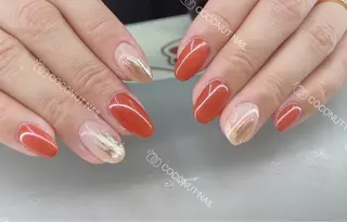 ネイル 神田 ココナッツのネイルデザイン