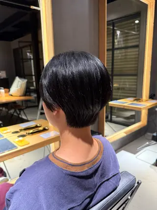 ショート 廣田 紗奈のヘアスタイル