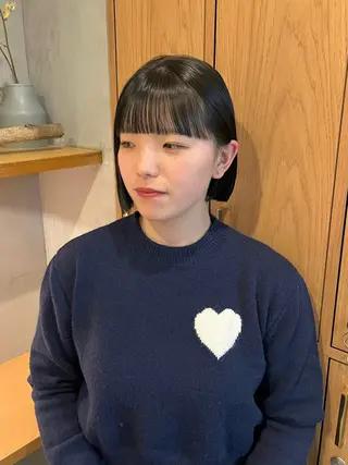 ミディアム カラー 伊藤ゆかり/髪質改善 /透明感カラーのヘアスタイル