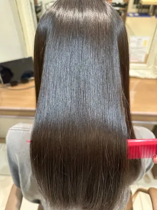 ロング 佐藤 【艶髪縮毛】のヘアスタイル