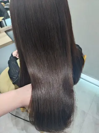 ロング カラー ヘアアレンジ/柔らか 艶カラー/AKARIのヘアスタイル