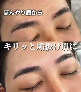 メンズ アイブロウ BARBERMIKI メンズ眉毛の眉毛・アイブロウイメージ