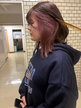 カラー FaB/ Yunaのヘアスタイル