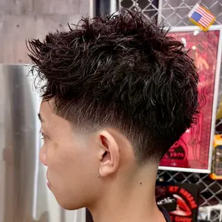 パーマ メンズ MENIN メンズ サロン　望月　涼太のヘアスタイル