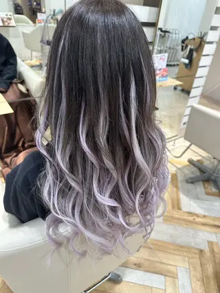 ロング 松永 夏のヘアスタイル