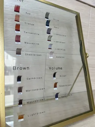 マツエク・マツパ Hipahipa SAKIのマツエク・マツパデザイン