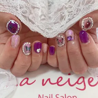 ネイル La neige* yuki 🐩🌙のネイルデザイン