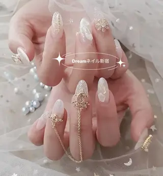 ネイル フィルイン・深爪矯正 長さ出し🎀のネイルデザイン