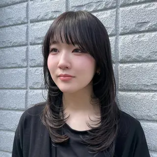 ロング カラー チャン💫レイヤー /ブリーチ💫のヘアスタイル
