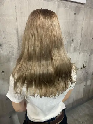 セミロング カラー SHURI❤️🔥 中/韓mix ♡のヘアスタイル