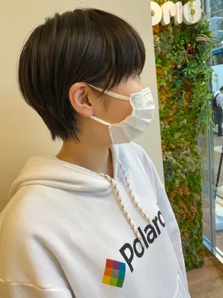 ショート ayaka #パーマ#アレンジのヘアスタイル
