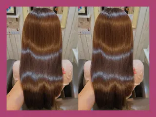 セミロング カラー 髪質改善/ハイトーン /茅ヶ崎/YUUKAのヘアスタイル