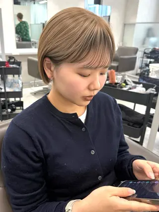 ショート kiitos (キートス)所属・【店長】原田 貢太郎のヘアスタイル