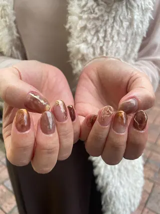 ネイル 【淡色color/ nail】maikoのネイルデザイン
