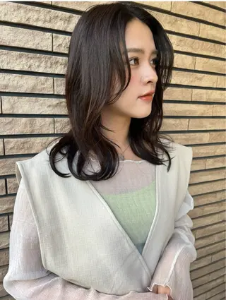 カラー 池袋 リピート◎武田藍花のヘアスタイル