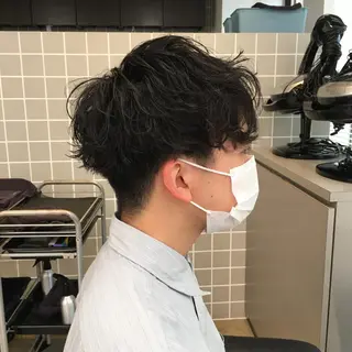 ショート パーマ ヘアアレンジ メンズ 🔥メンズ特化🔥 木村 祐太のヘアスタイル