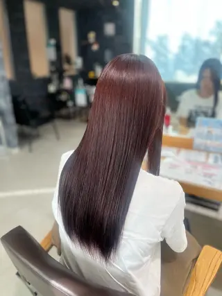 ロング カラー 🩵さき🤍 可愛いを叶える美容師のヘアスタイル