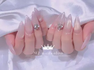 ネイル 長さだし専門店 M2 rikaのネイルデザイン