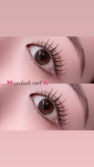 マツエク・マツパ 🎀束感/上下エク/ 𝙍𝙐𝘼 🎀のマツエク・マツパデザイン